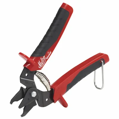 MALCO Hog Ring Pliers: 7 in Overall Lg, Std Handle, Std Cushion Grip, Hog Rings - Hog-Ring Pliers
