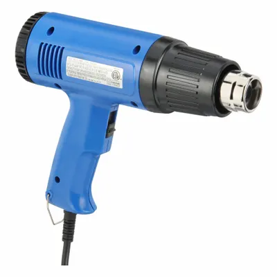 WESTWARD Heat Gun: Pistol-Grip, Surface Temp Control, 120V AC, Two-Prong - Surface Temperature Control Pistol-Grip Heat Guns