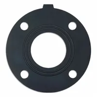 Full Face Flange Gasket: Class 150, EPDM, For 3 in Pipe, 5/64 in Thick, 3 1/2 in Inside Dia, Black (MPN 3113030)