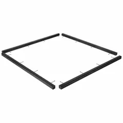 Tree Grate, Square, 48 in Wd x 48 in Lg, 1-1/2 in Thick, HDPE, TGF44