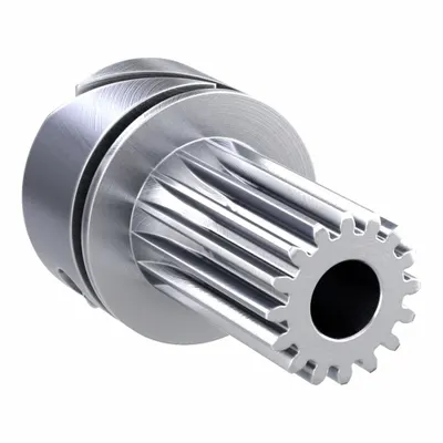 KHK GEARS SUSF0.5-16 Metric Spur Gear with Locking Hub - Metric Spur Gears with Locking Hub