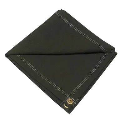 MAURITZON Tarp: 17.75 ft Lg, 13.5 ft Wd, Heavy Duty, 20 mil, Cotton Canvas, Green - Canvas Tarps