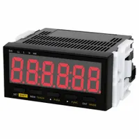 SHIMPO Panel Meter: 0.4 RPM Min RPM, 999,999 RPM Max RPM, ± 0.008%± 1 digit RPM Accuracy, 6 Digits (MPN DT-501XD)