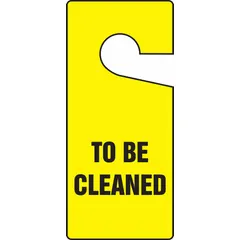 Yellow rectangular plastic safety tag, 4 in wide by 9 in high, 0.015 in thick. Sold in packs of 10. Suitable for indoor and outdoor use. Blank header allows custom labeling for hazard identification and lockout/tagout procedures.