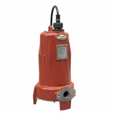 LIBERTY PUMPS Omnivore Grinder Pump: 2 hp, 208/230V AC, 39 gpm @ 10' of Head, 185 ft Max. Head - Replacement Pumps for Sewage Grinder Pump Systems