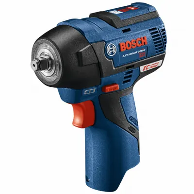 BOSCH Impact Wrench: 3/8 in Drive Size, 85 ft-lb Breakaway Torque, Brushless - Bosch Cordless Impact Wrenches