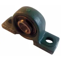NTN Pillow Block Bearing: 1 in Bore, Cast Iron, Set Screws, 1 27/64 in Shaft Ht, 5.511 in Overall Lg (MPN UCP205-100D1)