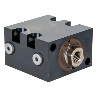 ENERPAC Block Hydraulic Cylinder: Double Acting, 38,900 lbf Nominal Capacity - Block Body Hydraulic Cylinders