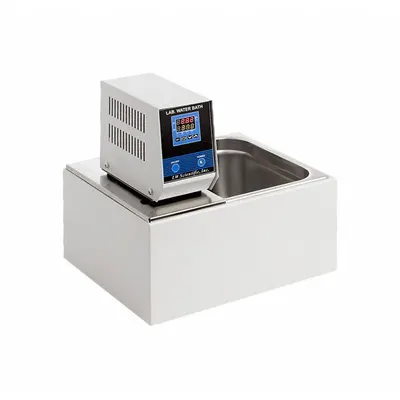LW SCIENTIFIC Water Bath: 10 L Capacity, 100°C Max Temp, Stainless Steel, +/- 0.2°C, Digital - General Purpose Water Baths