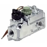 Gas Valve: Standing Pilot, Single Stage, 70,000 BtuH, Fast Opening, 1/2 in Female NPT, Straight-Thru (MPN 710-205)