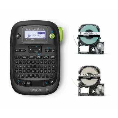 EPSON Portable Printer: Printer and Label, No Wireless Connectivity, 3/4" - Portable Label Printers