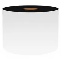 Continuous Label Stock: 3 in x 50 ft, Vinyl, White (Gloss), Indoor (MPN MAGWT-3762)
