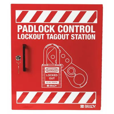 CONDOR Lockout Station: Gen, Lockout Station, No Padlocks, Lockout Station - Unfilled Lockout Stations