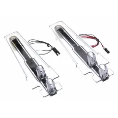 Replacement bin sensor set for SCOTSMAN ice machines. Detects ice level in the storage bin to signal the machine to stop or start ice production, preventing overflow and ensuring efficient operation.