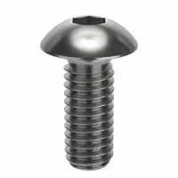 Socket Head Cap Screw: M4x0.70 Thread Size, 10 mm Lg, Button, NL-19, Stainless Steel, 18-8, 50 PK (MPN FBMBHSCAPS410P50)