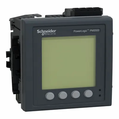 SCHNEIDER Power Meter: Three Phase, 120/480V AC/125/250V DC, 1 A_5 A Current - Schneider Electric Energy Meters