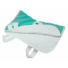 Incontinence liner designed to secure and position absorbent pads for patient care. Used in healthcare facilities, nursing homes, and home care settings to improve comfort and reduce leakage.