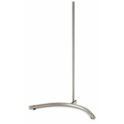 TROEMNER Support Stand: Stainless Steel, 5/8 in Rod Dia, 10 1/2 in Overall Lg - Lab Support Stands with Rod Included