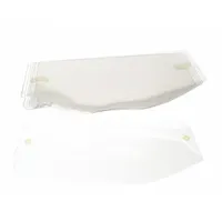 Protective Film for Hard Shell Hood Visor: SR 540, SR 540, Clear, PET, 12 PK (MPN SR 542)