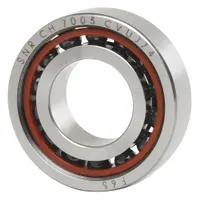 NTN Angular Contact Ball Bearing: 7006, 1 Row, Matched, Duplex, 15°, Open, ABEC 7, 30 mm Bore, 2 PK (MPN 7006CVDUJ74)
