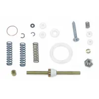 Repair kit containing gaskets, O-rings, and packings for servicing BINKS paint spray guns. Compatible with model 6121-4307-9. Used to replace worn seals, maintain spray performance, and prevent leaks in painting applications