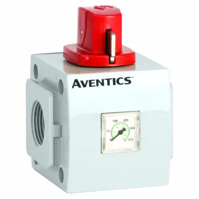 NUMATICS Shut Off Valve: 3/4 in NPT, 3/4 in NPT Outlet Size, 290 psig Max Op Pressure - Numatics Compressed Air Line Shutoff Valves