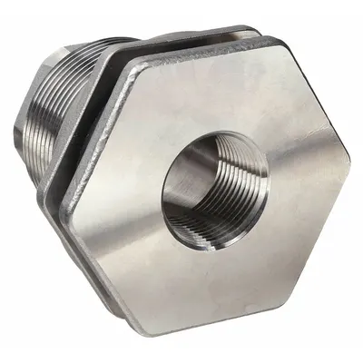 BANJO 316 Stainless Steel Through-Wall Fitting - 316 Stainless Steel Through-Wall Fittings