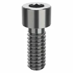 Inch-system standard socket head cap screw with 1/4"-20 thread, 5/8 in length, and 3/16 in drive size. Made from 316 stainless steel with a plain finish and right-hand thread. Suitable for general fastening applications requiring corrosion resistance.