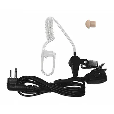 TITAN Surveillance Kit: Fits Motorola, Earbud, Push To Talk, Clear, 1 Wires, Shirt/Lapel Mic - Motorola-Compatible Earpieces & Headsets