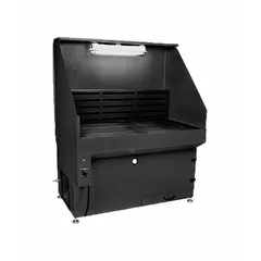 The EXTRACT-ALL SCDD-3450 is a self-cleaning stationary downdraft table for metalworking environments. It captures airborne dust, smoke, and particulates during grinding, welding, and cutting operations. Delivers 3,450 cfm airflow and operates on 120V AC power. Suitable for continuous use in industrial shops to improve air quality.
