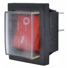 Replacement lamp switch for Westward power tools. Controls the work light on compatible equipment to illuminate the work area during operation. Designed for model 10Z916 and fits Westward brand tools.