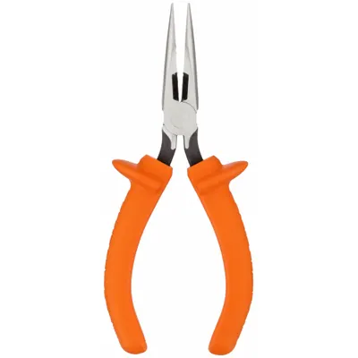 KLEIN TOOLS Needle Nose Plier: Insulated, 2 in Max Jaw Opening, 6 7/8 in Overall Lg - Needle-Nose Insulated Pliers