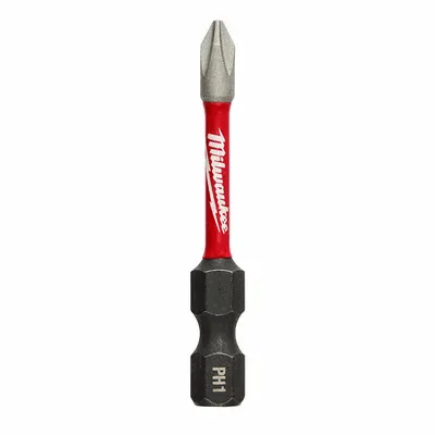 MILWAUKEE Power Bit: Power Bit, Imperial, PH1 Bit Industry Size, #1 Bit Size, Std - Impact Bits