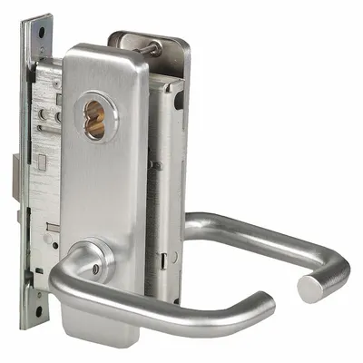 BEST Door Lockset: Office Lever Locksets, Chrome, ADA Compliant