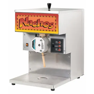 CRETORS Nacho Cheese Dispenser: (2) 6 lb Bags, 18 in Overall Dp, 18 3/4 in Overall Ht - Topping Dispensers