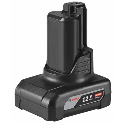 BOSCH Battery: 6 Ah, Battery Included - Bosch Cordless Tool Batteries