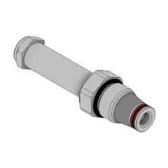 Screw-in, two-position, normally closed, two-way, electrically operated solenoid cartridge valve. Constructed of steel with a polyurethane seal. Flow coefficient C10-2, value 1.43. Suitable for on/off fluid control in hydraulic and pneumatic systems.