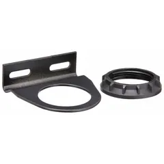 Steel mounting bracket designed for use with 06E and 06R series equipment. Provides a stable mounting point to reduce vibration and maintain alignment in pneumatic and fluid power systems.
