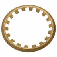 Retaining Ring: Inch, External, Curved Rim Tooth-Locking, 0.015 in Thick, Fits 1 in Shaft Dia, 25 PK (MPN TX-100ST ZD)