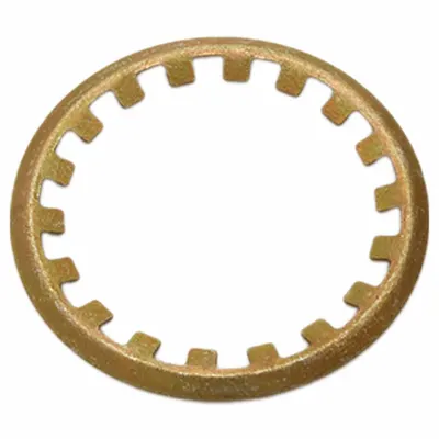 ROTOR CLIP Retaining Ring: Inch, External, Curved Rim Tooth-Locking, 0.015 in Thick - Self-Locking Rings
