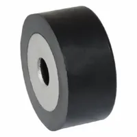 JW WINCO Vibration-Isolating Mount: Cylindrical, Buna-N, Plain Bore Style, 0.51 in Thread Size (MPN 454-56-24-13-55)