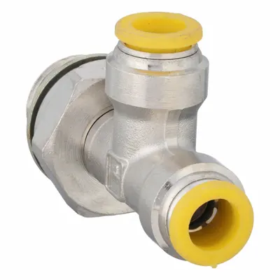 PARKER Nickel-Plated Brass Tube Fitting - Nickel-Plated Brass Tube Fittings