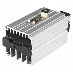Radiant heater for electrical enclosures, rated 100 W and operating on single-phase power at 115 to 230V AC. Thermostat not included. Used to prevent condensation and maintain stable temperature inside enclosures.