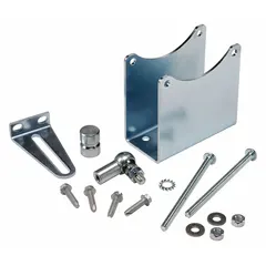 Remote mounting kit for M9220 series actuators. Includes mounting bolts with M8-1.25 thread size. Used to securely position actuators in HVAC control systems.