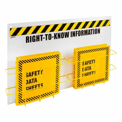 BRADY Information Station: Information Station, 20 in Overall Ht, 29 in Overall Wd - Safety