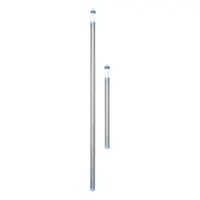 BLACKBURN SAMPLING INC Coliwasa: 0.19 L Capacity, Polypropylene, 16 in Overall Lg, 1 in Overall Dia (MPN BU16)