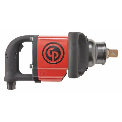 CHICAGO PNEUMATIC Air Impact Wrench: Compact, 1 in Drive, D-Handle, Square - D-Handle Air-Powered Impact Wrenches with Standard Anvils