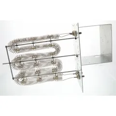 Replacement heater element for HVACR heaters and heat exchangers. Provides electric resistance heating in air handling units, furnaces, and rooftop units. Compatible with manufacturer model number 2NH04501006.