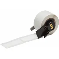 Pre-Cut Label Stock Roll: 1 51/64 in Label Ht, 19/32 in Label Wd, 1 51/64 in Roll Lg, White (MPN M6-126-490)