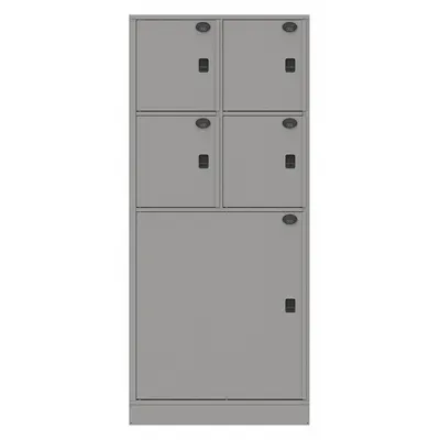 SENTINEL Law Enforcement Evidence Locker: Pass-Through Backing, Keyless Lift Latch - Pass-Through Evidence Storage Lockers